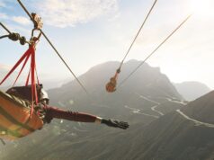 Ras Al Khaimah: een verborgen parel die je om deze drie redenen wilt bezoeken Ras Al Khaimah Zipline Jebels Jais © Ras Al Khaimah Tourism Development Authority