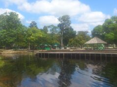 Surinaamse stranden en zwart water Surinaamse stranden en zwart water