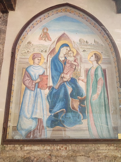 San Gimignano religieus beeld