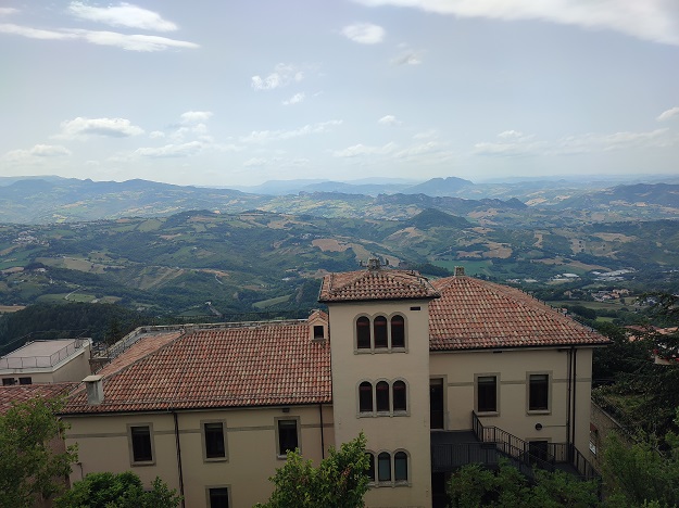 San Marino uitzicht